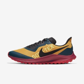 Nike Air Zoom Pegasus 36 Trail GORE-TEX - Férfi Futócipő - Arany/Piros/Türkiz/Fekete